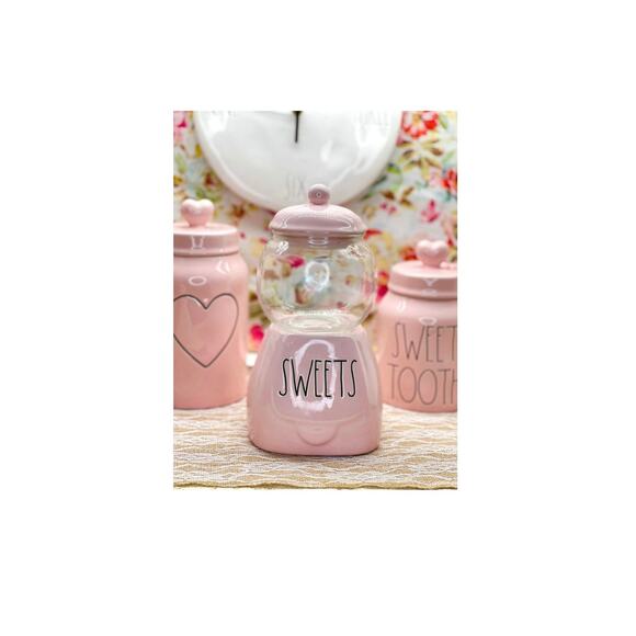 Rae Dunn Other - Rae Dunn Valentines Day Baby Pink Sweets Candy Jar